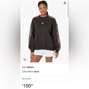 Black Adidas sweater